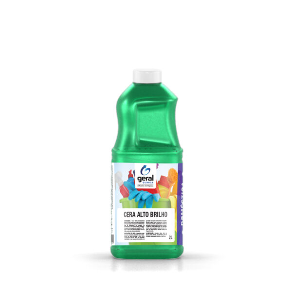 Cera Alto Brilho Verde Geral Química 2L