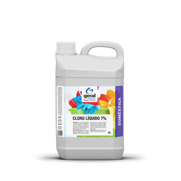 Cloro 7% Geral Química 5L