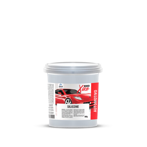 Silicone Em Gel Branco Brilho Xike 400Gr